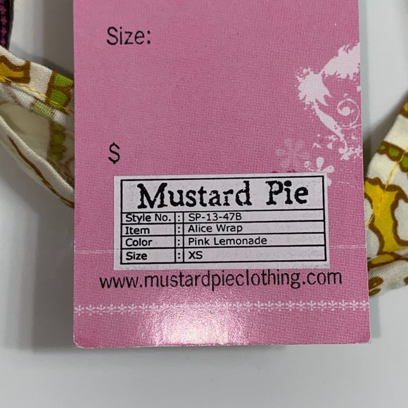 Mustard Pie  Headband Alice Wrap Pink Lemonade NWT - Picture 5 of 6